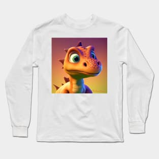 Baby Dinosaur Dino Bambino - Sebastian Long Sleeve T-Shirt